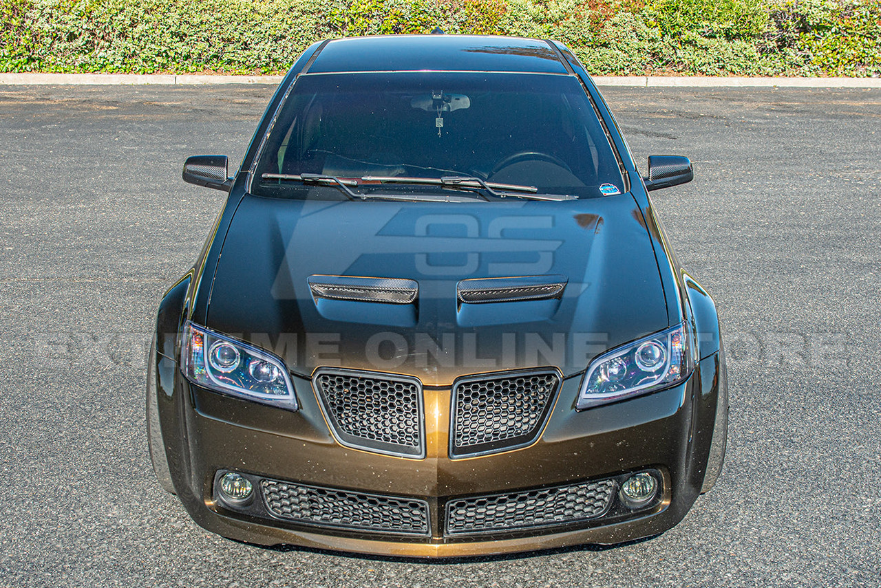 EOS Hood Vent Covers - Carbon Fiber - Pontiac G8