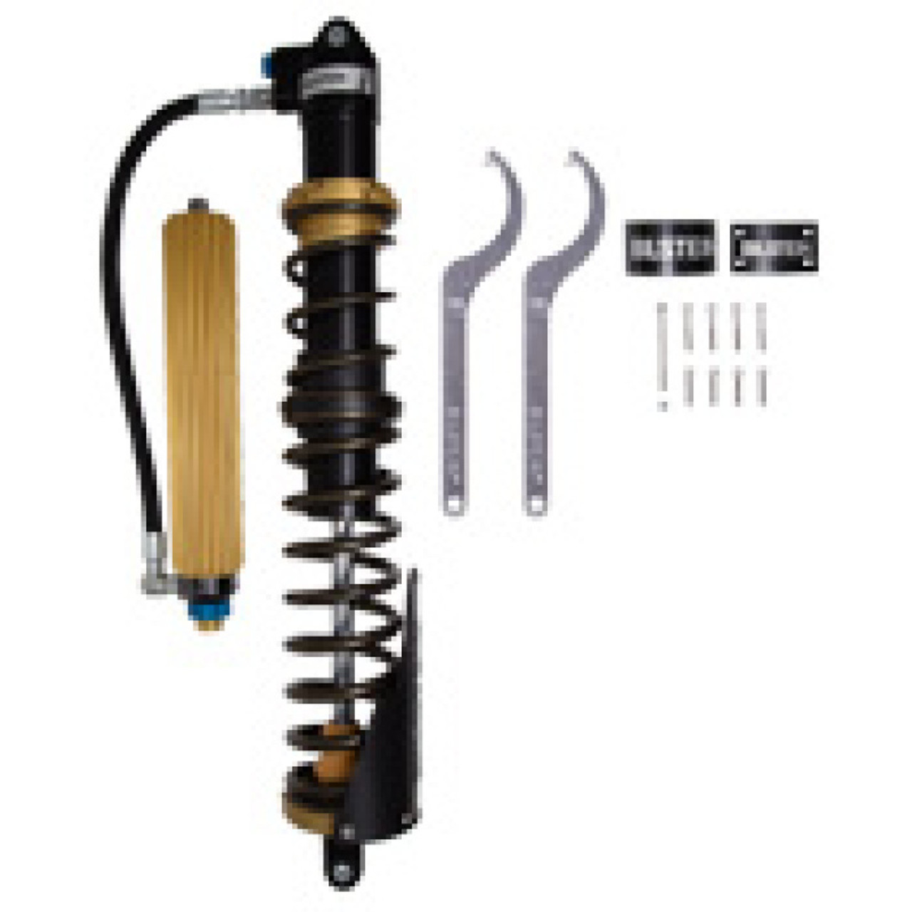 Bilstein 20-21 Polaris RZR XP 4 1000 Black Hawk Powersports Shock & Coil Spring Assembly - Rear - 41-341766