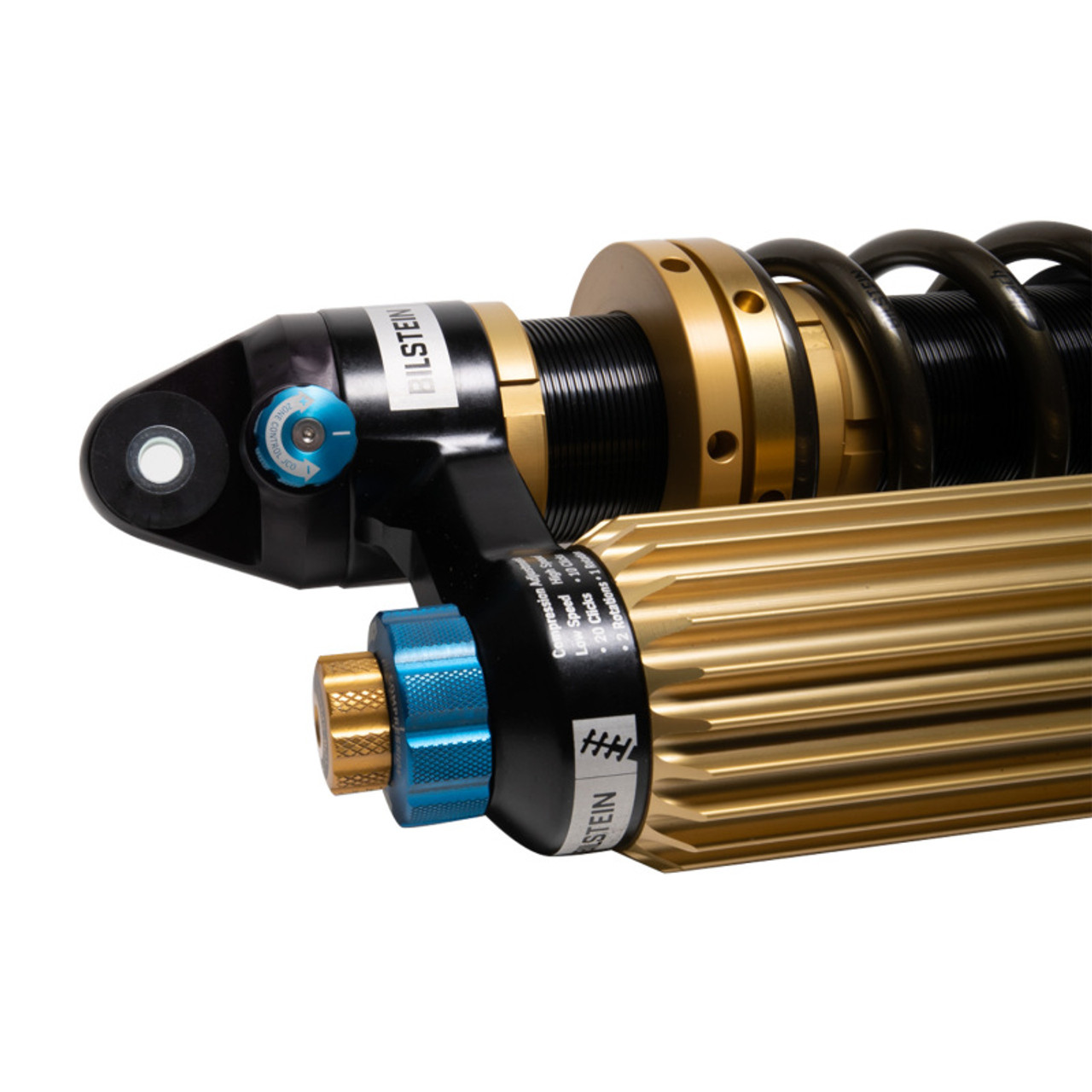 Bilstein 21-22 Polaris RZR Turbo S4 Black Hawk Powersports Shock & Coil Spring Assembly - Front Left - 41-341780