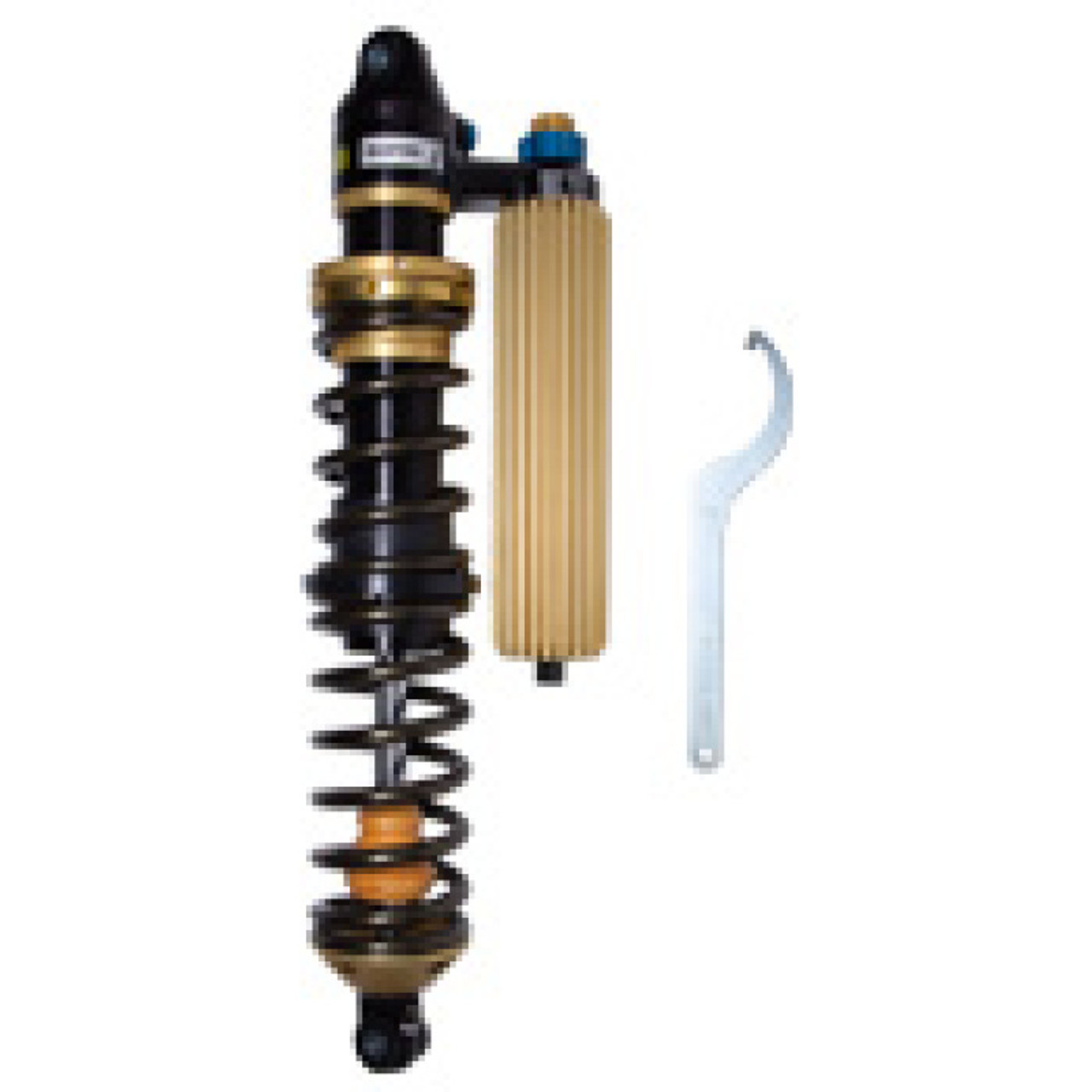 Bilstein 21-22 Polaris RZR Turbo S4 Black Hawk Powersports Shock & Coil Spring Assembly - Front Left - 41-341780