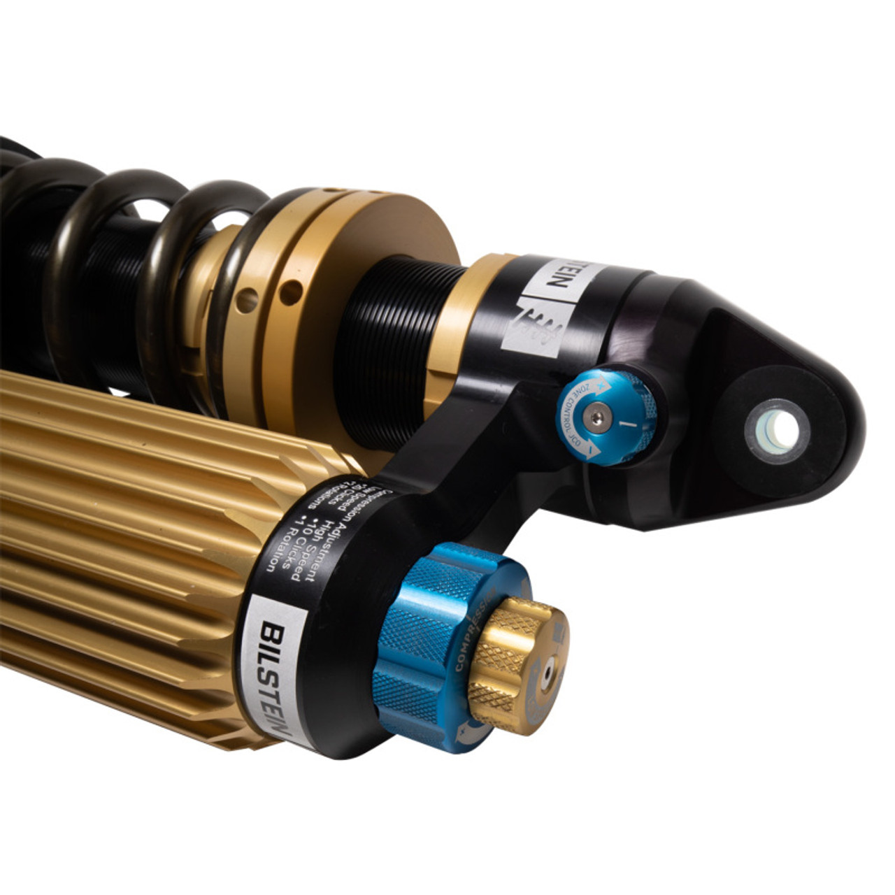 Bilstein 21-22 Polaris RZR Turbo S4 Black Hawk Powersports Shock & Coil Spring Assembly -Front Right - 41-341797