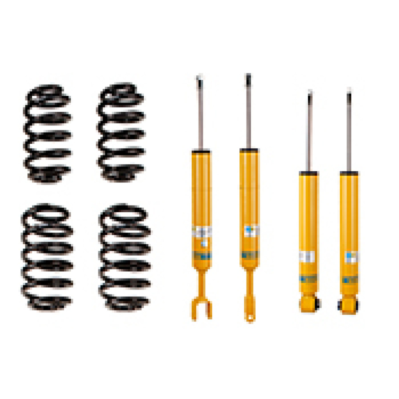 Bilstein B12 2004 Audi A4 Quattro Avant Front and Rear Suspension Kit - 46-188564