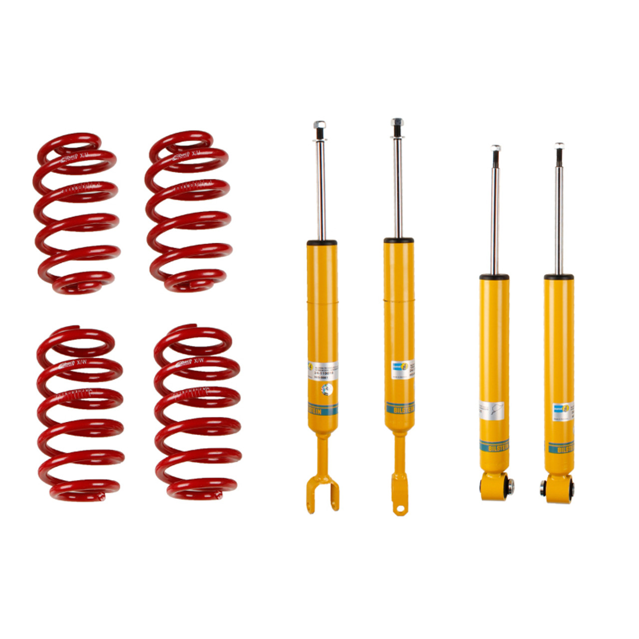 Bilstein B12 2002 Audi A4 Base Front and Rear Suspension Kit - 46-188588