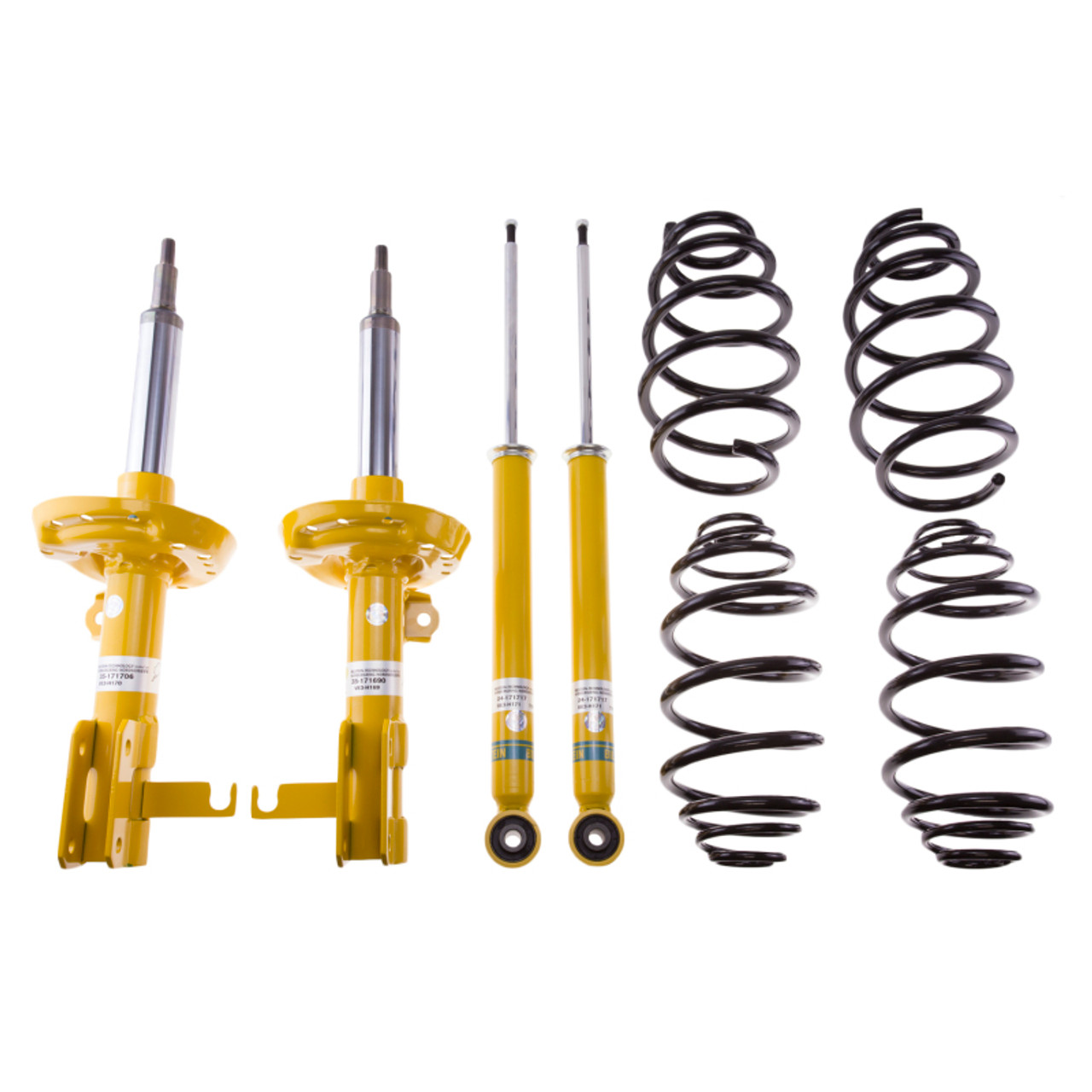 Bilstein B12 (Pro-Kit) 10-15 Chevrolet Cruze Front and Rear Suspension Kit - 46-188779