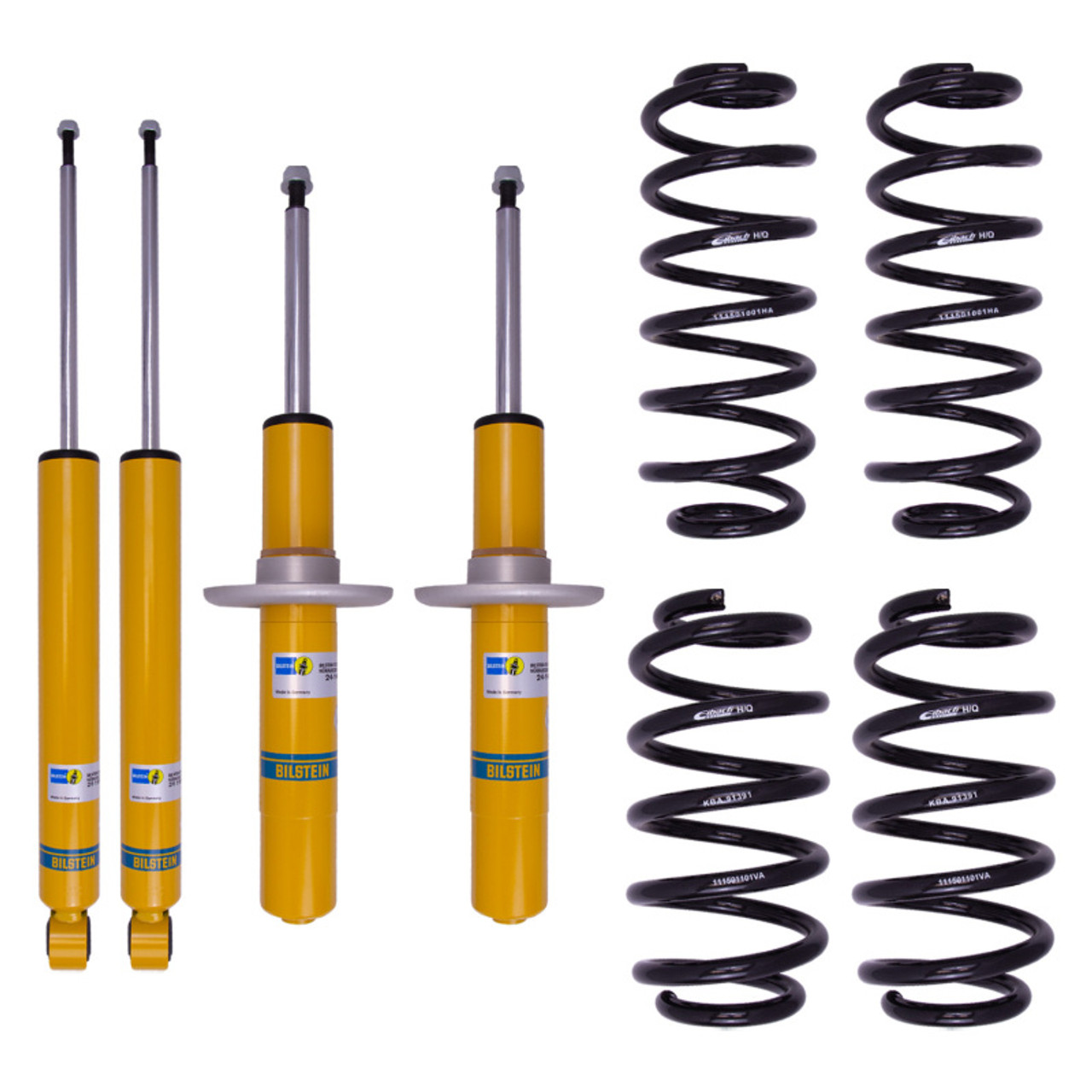 Bilstein B12 2008 Audi A5 Base Front and Rear Suspension Kit - 46-189738