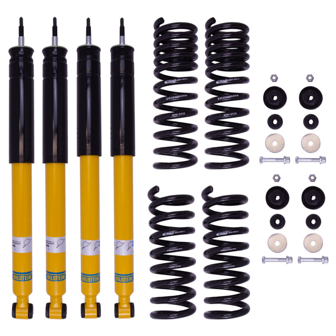 Bilstein B12 2002 Mercedes-Benz E320 Base Sedan Front and Rear Suspension Kit - 46-190444