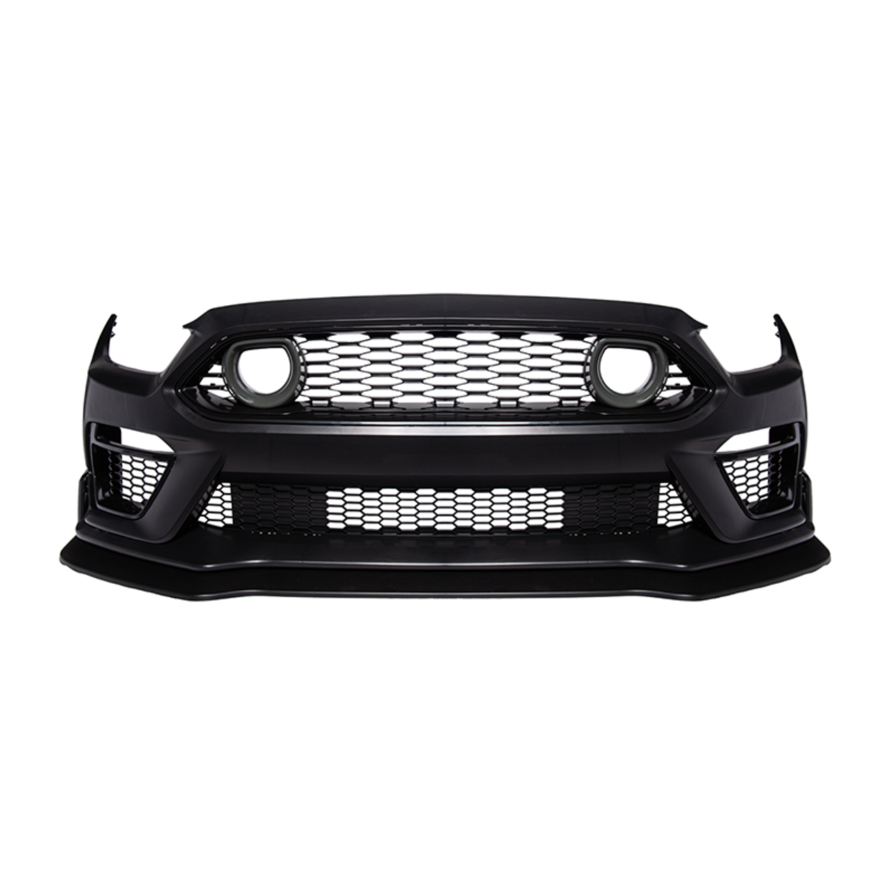 EOS Mach 1 Conversion Front Bumper Kit with LED - 15-17 Ford Mustang