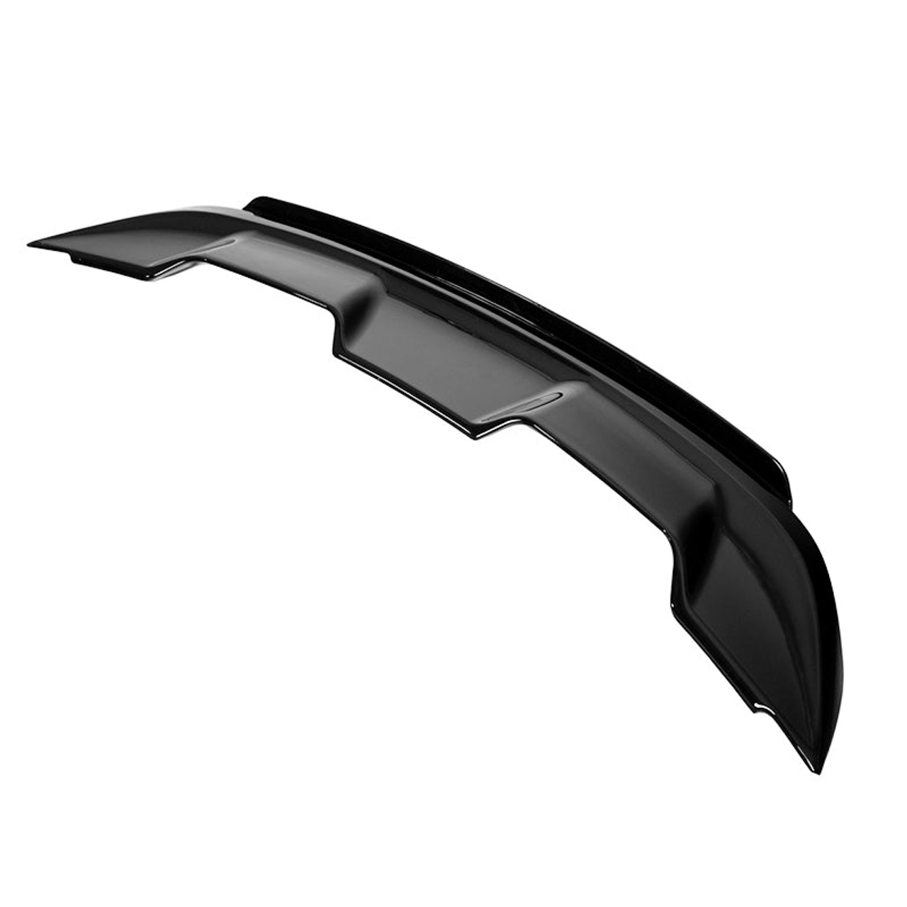 EOS GT500 Style Wickerbill Rear Spoiler - Matte Black - 15-23 Ford Mustang