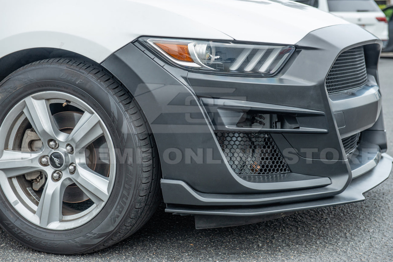 EOS GT500 Conversion Front Bumper Kit - 15-17 Ford Mustang