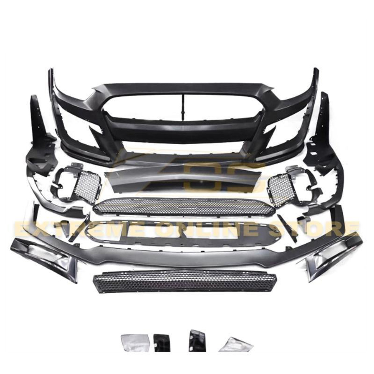 EOS GT500 Conversion Front Bumper Kit - 15-17 Ford Mustang