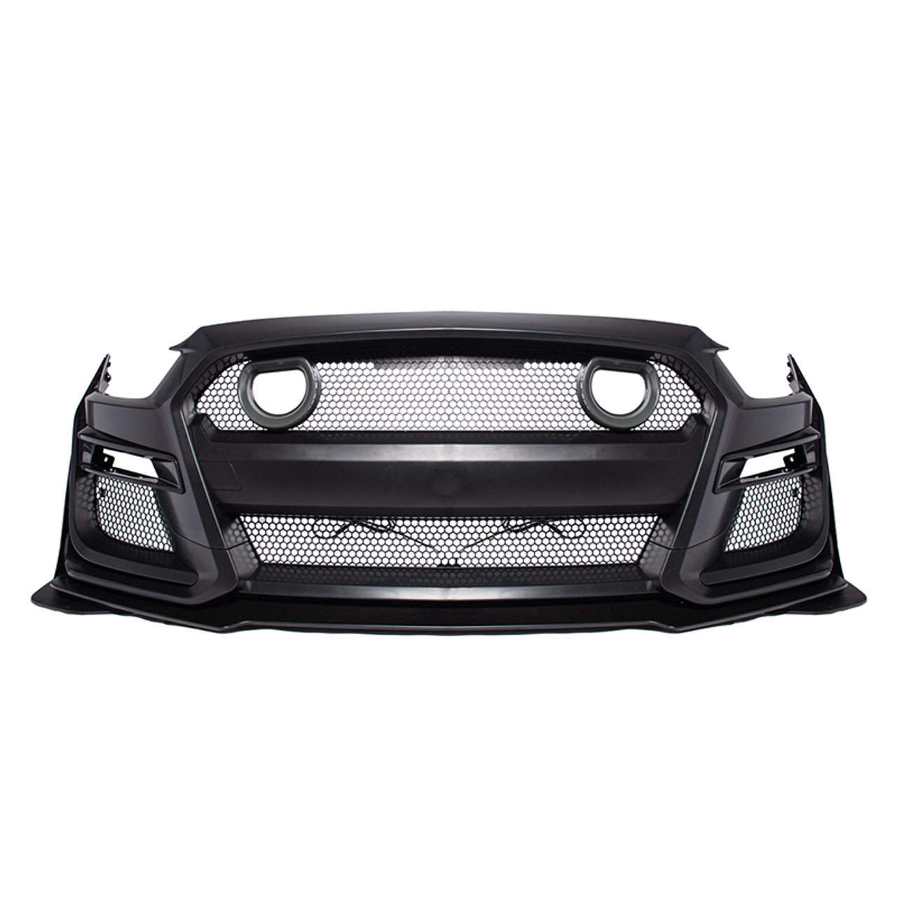 EOS GT500 Conversion Front Bumper Kit w. LED Grill - 15-17 Ford Mustang