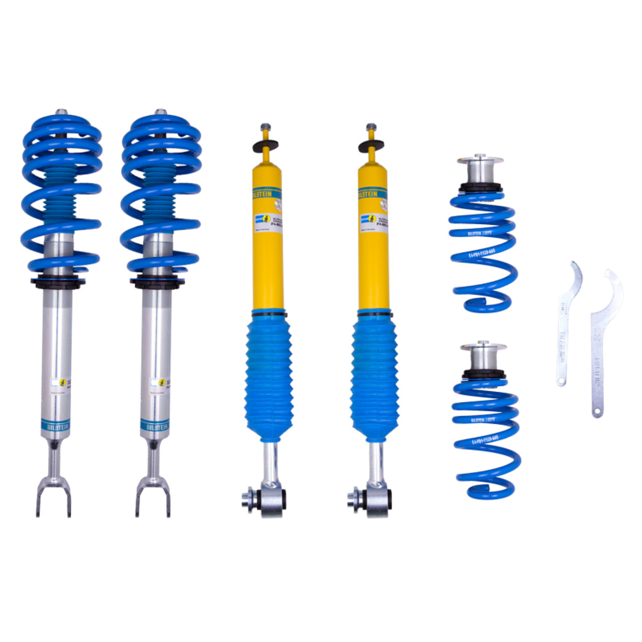 Bilstein B14 2006 Audi A6 Base Front and Rear Suspension Kit - 47-116573