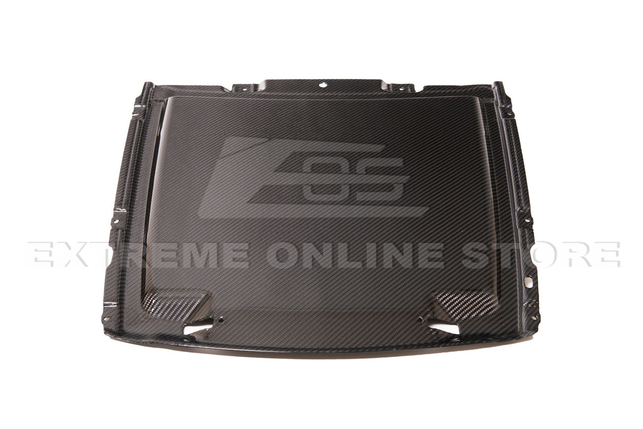 EOS GT500 Hood Vent Rain Tray Carbon Fiber 2020+ Mustang GT500