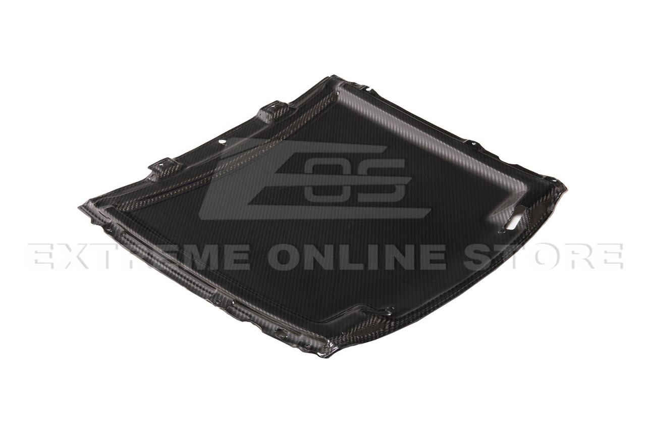 EOS GT500 Hood Vent Rain Tray Carbon Fiber 2020+ Mustang GT500