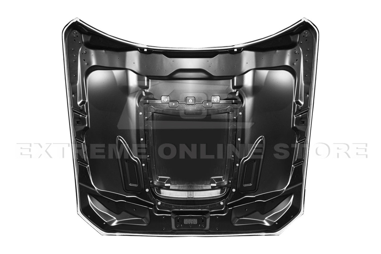 EOS GT500 Style Aluminum Hood - 15-17 Ford Mustang