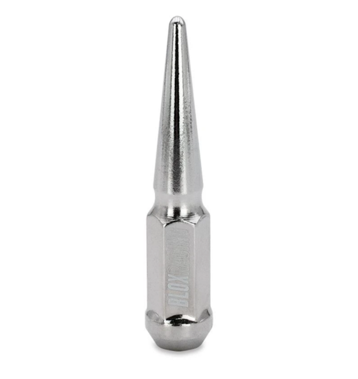 BLOX Racing Spike Forged Lug Nuts - Chrome 12 x 1.25mm - Single - BXAC-00150-SP