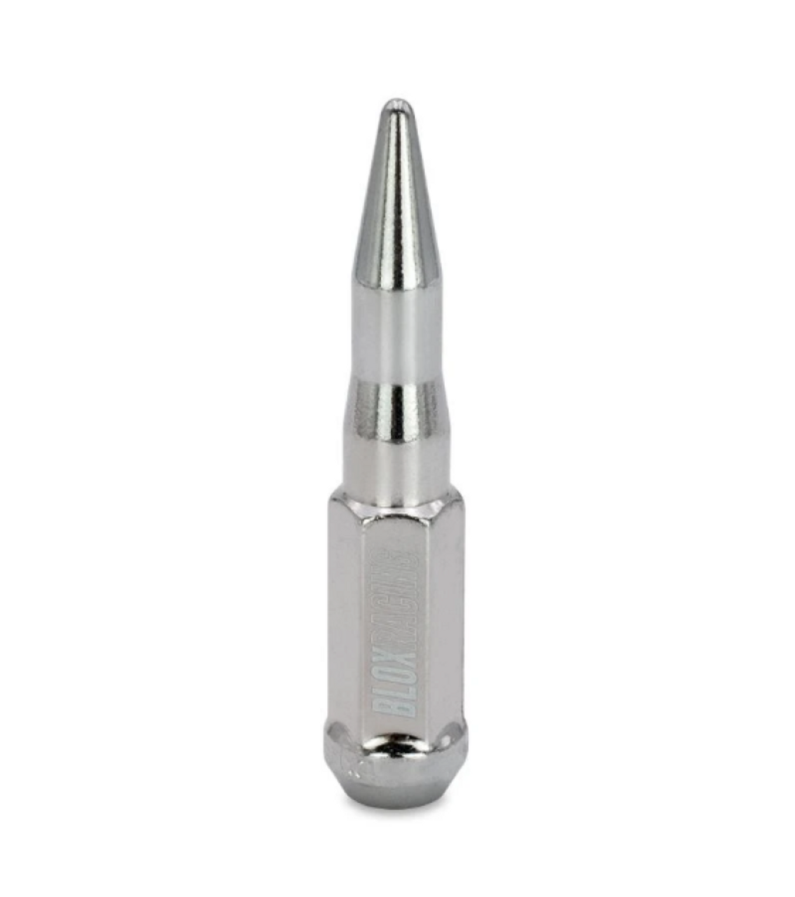 BLOX Racing Spike Forged Lug Nuts - Chrome 12 x 1.50mm - Single - BXAC-00160-SP