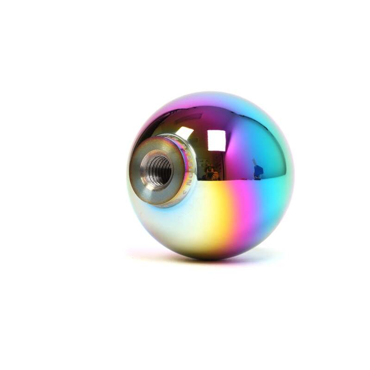 BLOX Racing V2 - 490 Limited Series Spherical Shift Knob 12X1.25 - Neo Chrome - BXAC-00242-NEO-V2