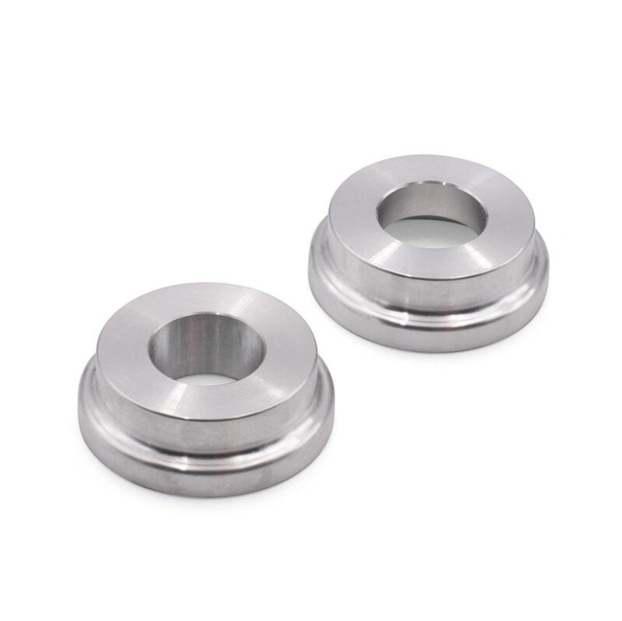 BLOX 2-Piece Billet Aluminum Solid Shifter Bushing B-Series Transmissions - Silver - BXAC-00322-SI