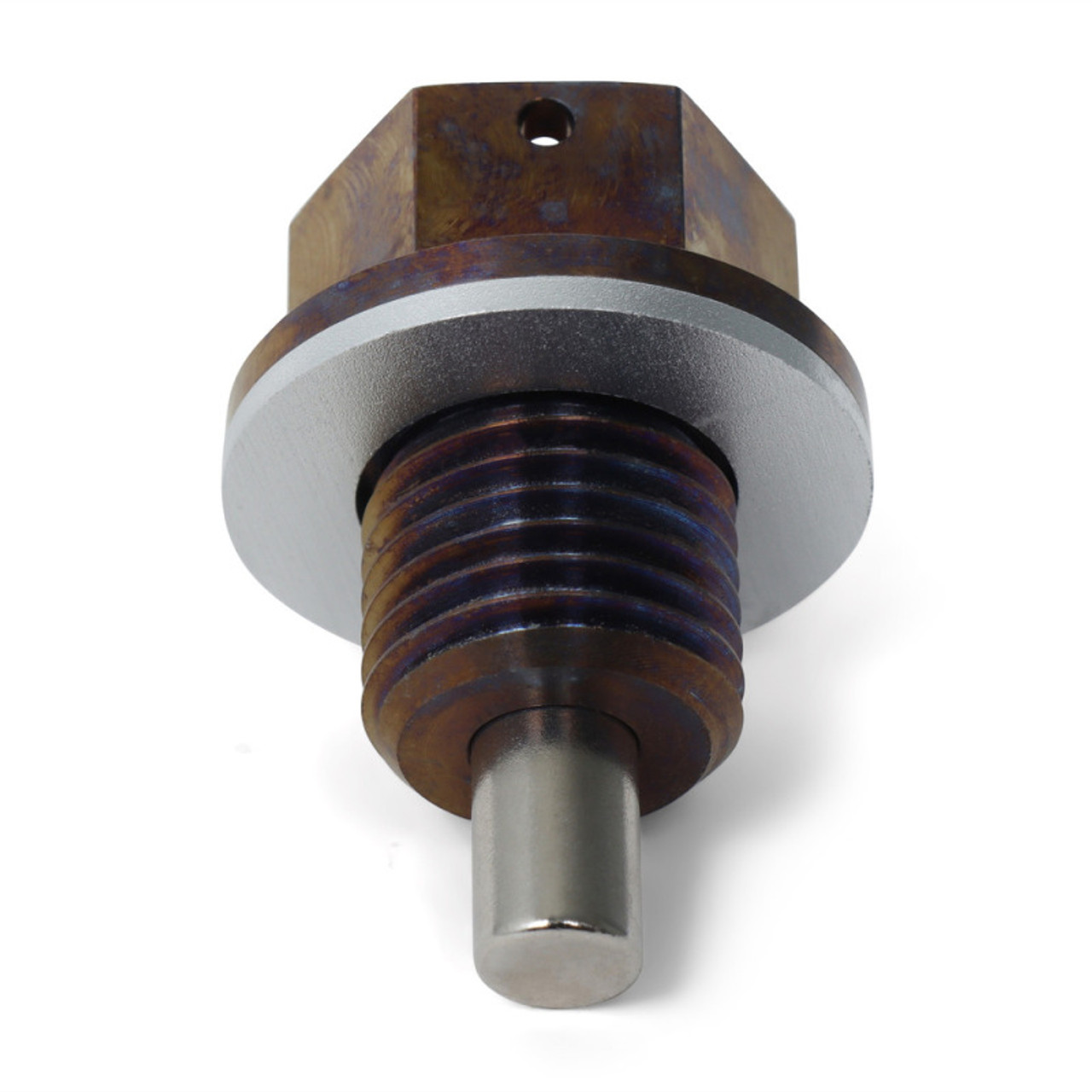 BLOX Racing Titanium Magnetic Oil Drain Plug - Honda M14X1.5 - BXAC-00405-TI