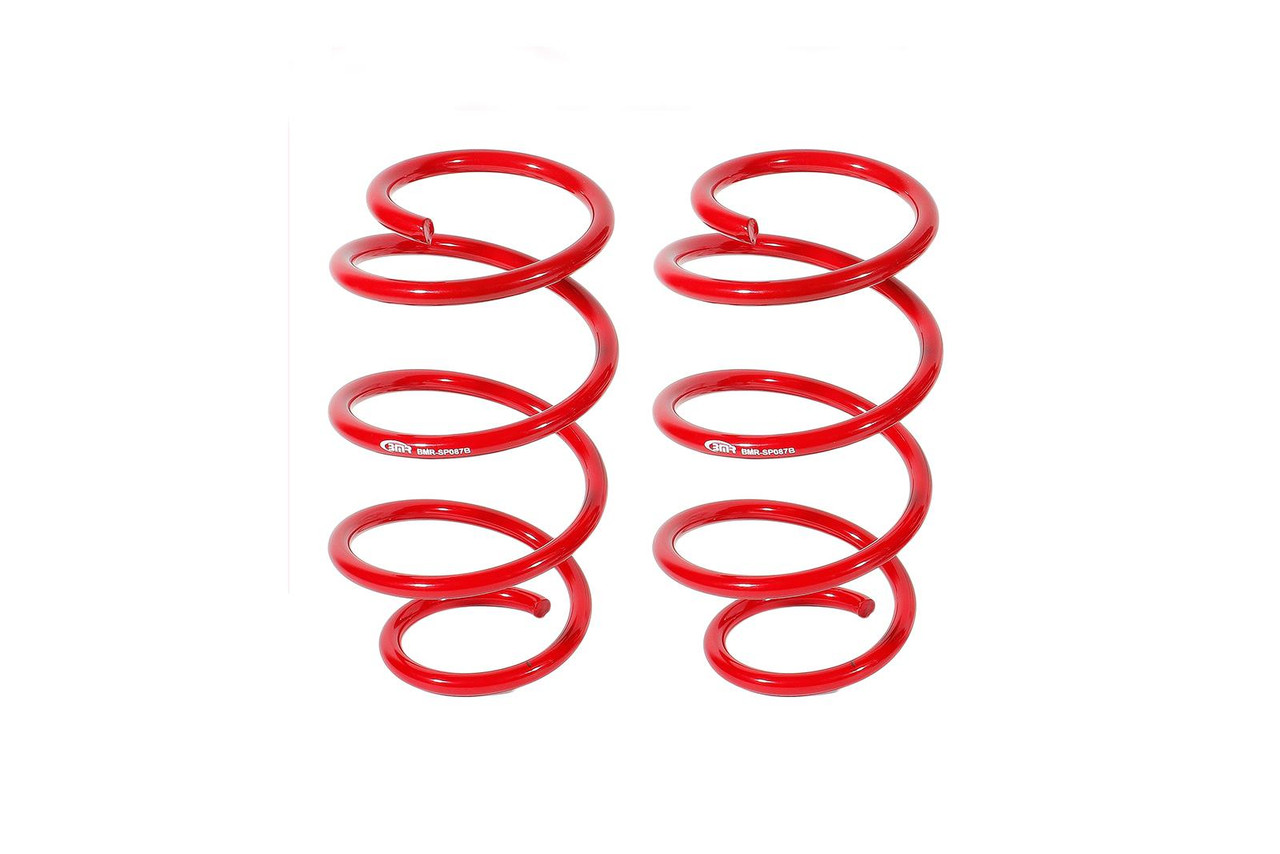 BMR Lowering Springs - Front Set of 2 - Drag Version - S550 / S650 Mustang