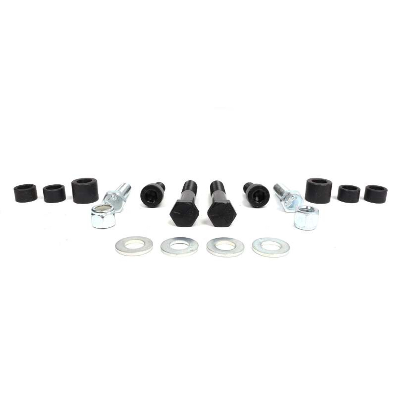 BLOX Racing 47in Harness Bar Hardware - Silver - BXAC-10047-HD-SI