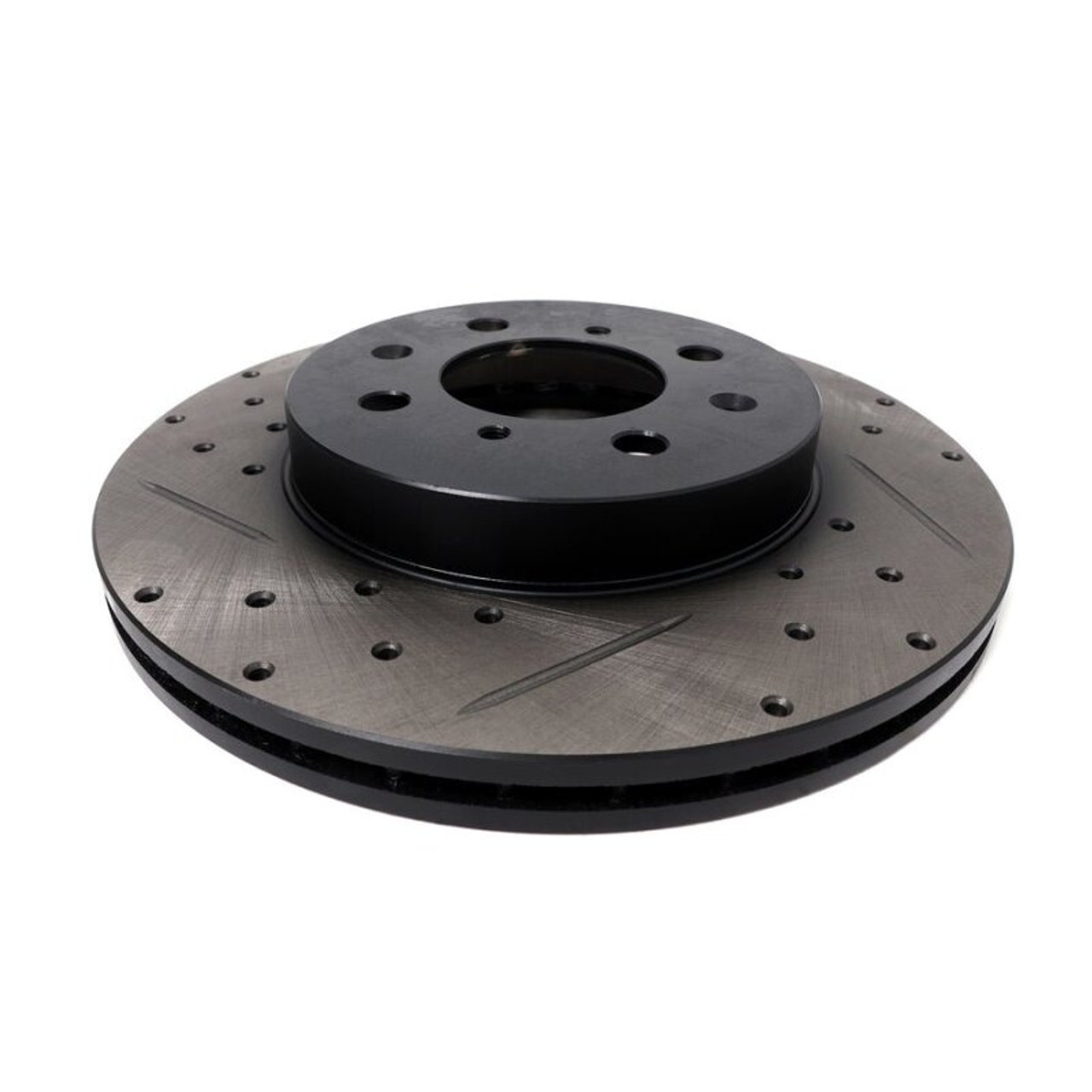 BLOX Racing Slotted And Cross-Drilled Rotor Left SIde - BXBS-10150-L