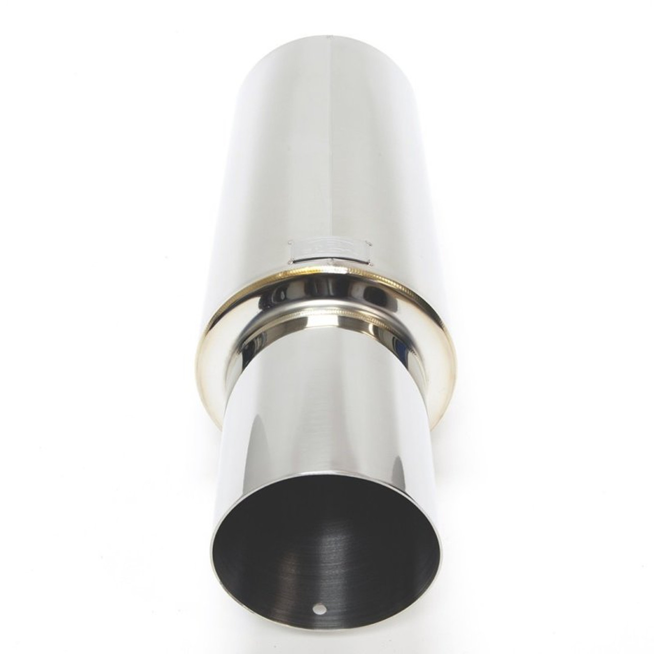 BLOX Racing 63.5mm N1 304 SS Universal Exhaust Muffler w/ Straight Tip - BXEX-00109