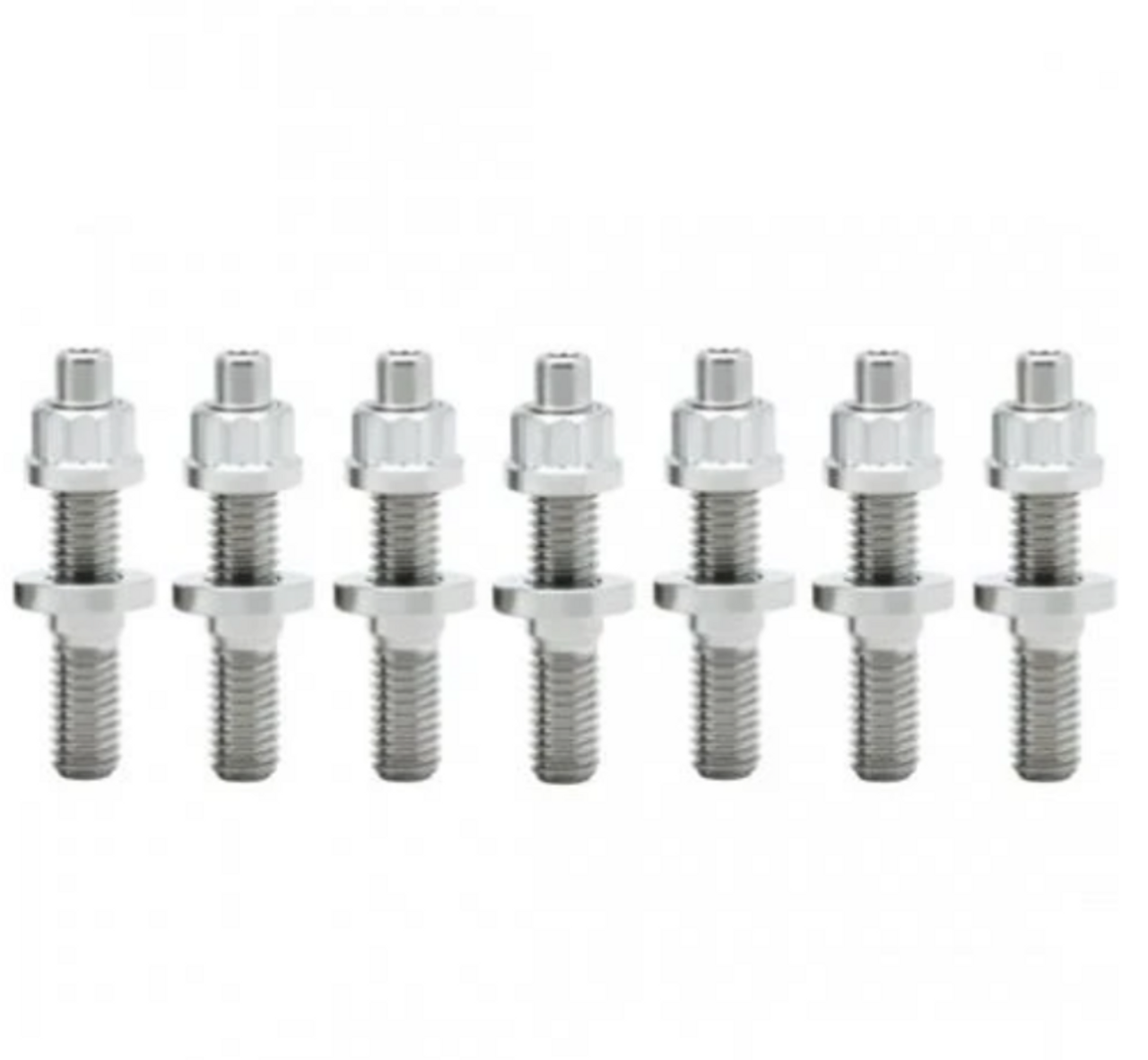 BLOX Racing SUS303 Stainless Steel Exhaust Manifold Stud Kit M8 x 1.25mm 45mm in Length - 7-piece - BXFL-00307-7