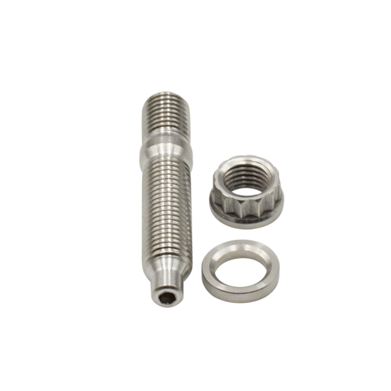BLOX Racing M10x1.25x55mm Single Piece Stainless Steel Manifold Stud - BXFL-00310-SP