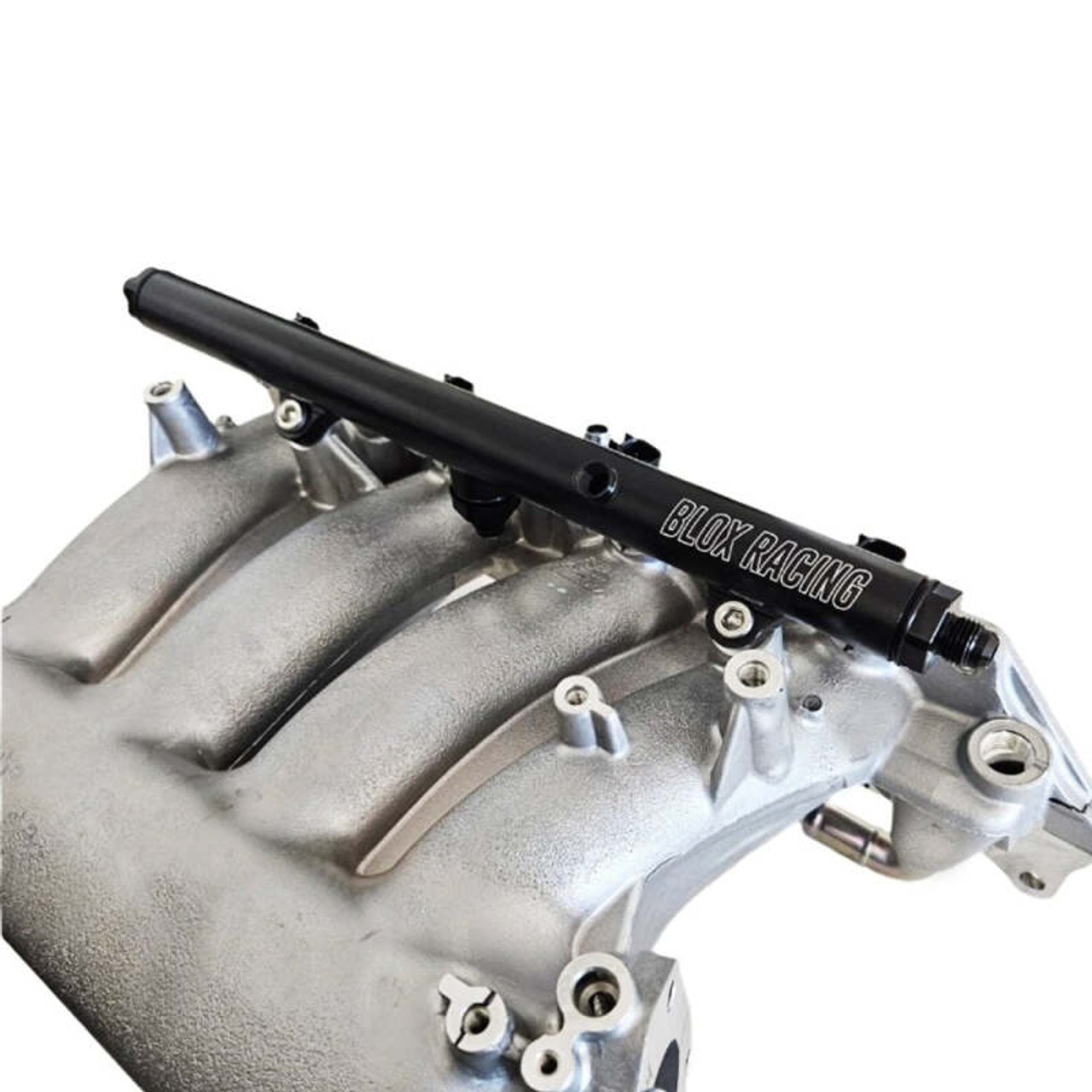 BLOX Racing Honda K-Series Xtreme Aluminum Fuel Rail - Black - BXFU-00700-BK