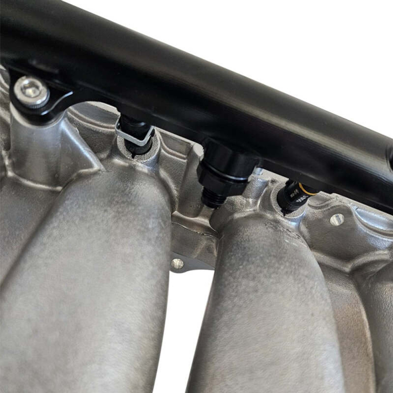 BLOX Racing Honda K-Series Xtreme Aluminum Fuel Rail - Black - BXFU-00700-BK