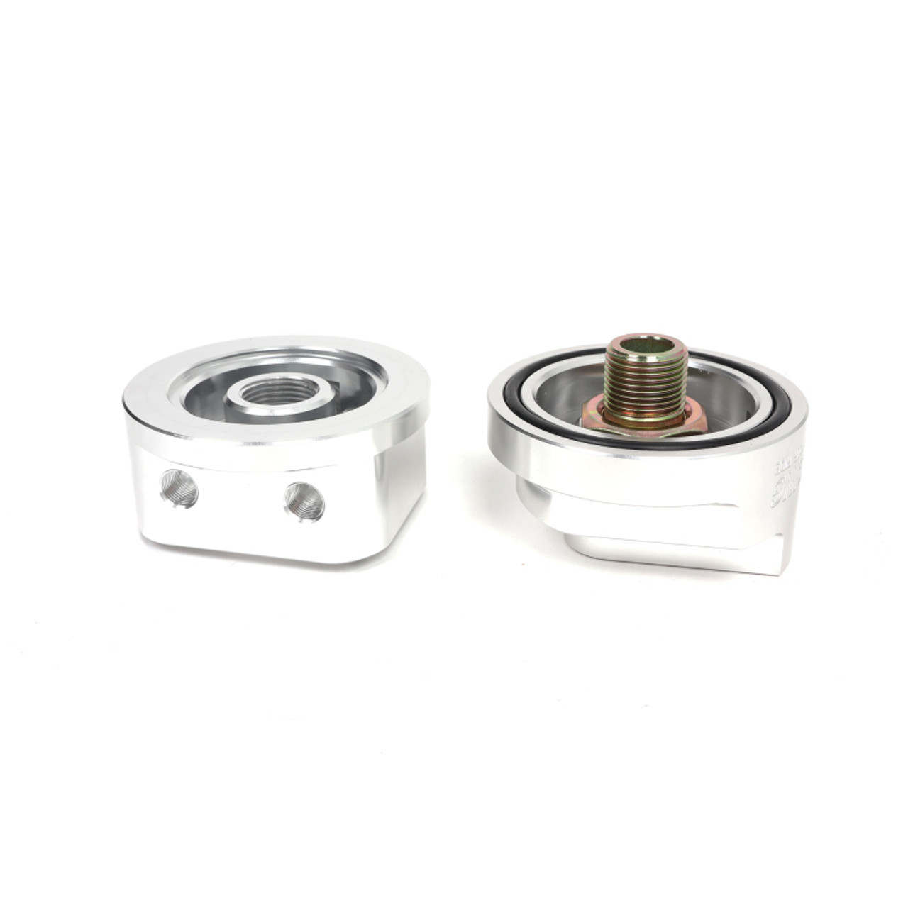 BLOX Racing Remote Oil Filter Relocation Kit - Polished - BXGA-00115-PO