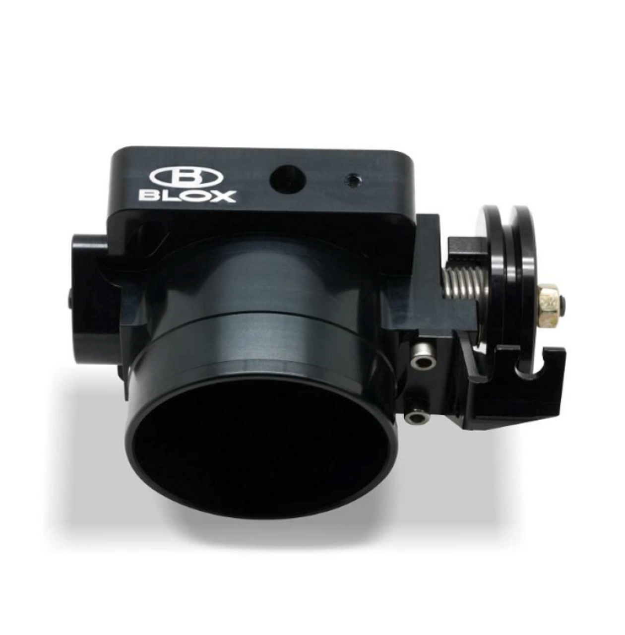 BLOX Racing 70mm Billet Throttle Body - Anodized Black - BXIM-00217-BK