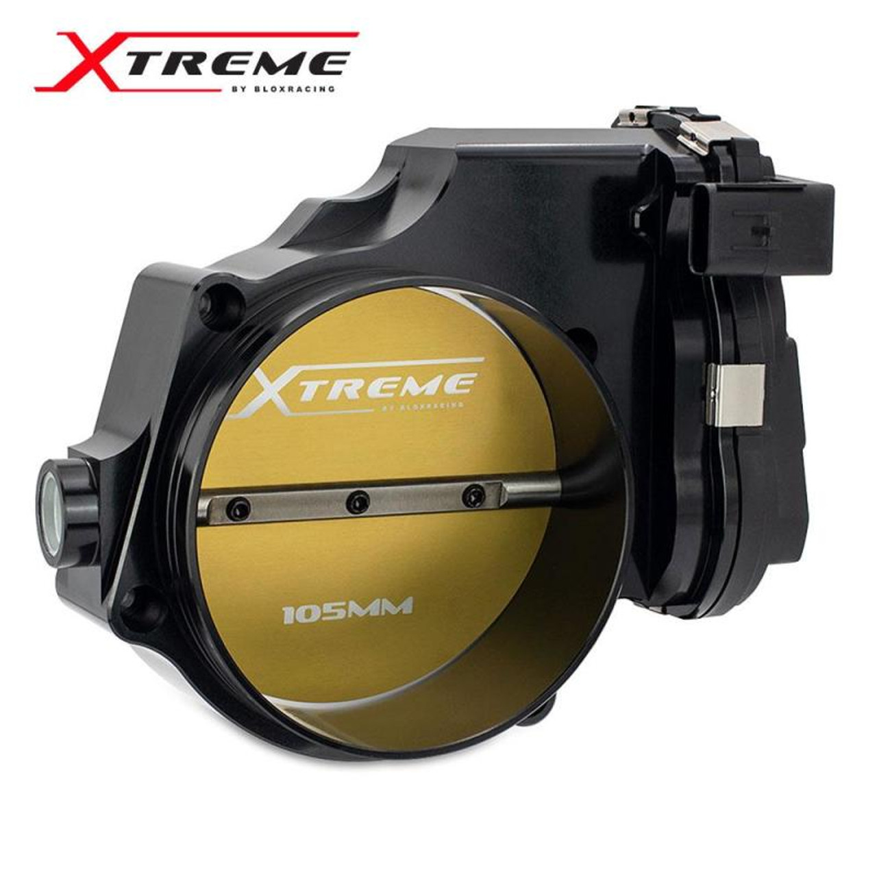 BLOX Racing 2015+ Dodge Hellcat / Jeep Trackhawk 6.2L 105mm Electronic Billet Throttle Body - Black - BXIM-00255-BK