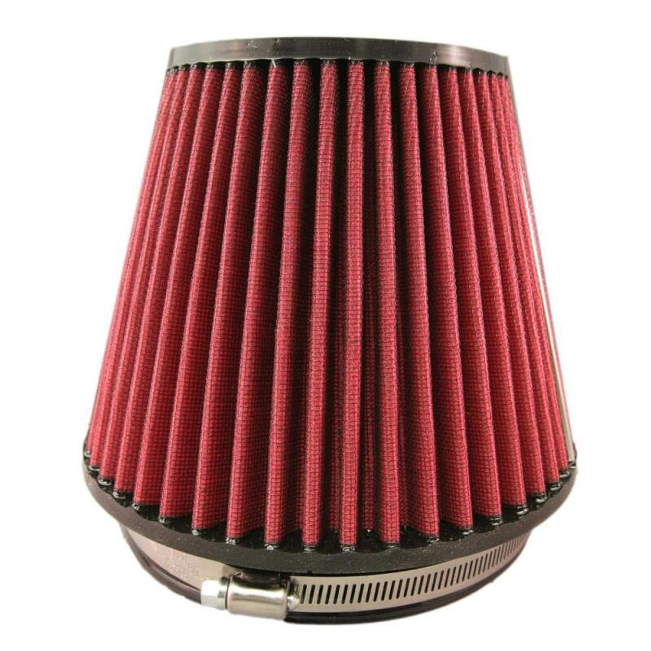 BLOX Racing Performance Filter Kit w/ 2.5inch  Velocity Stack Air Filter and 2.5inch Silicone Hose - BXIM-00309