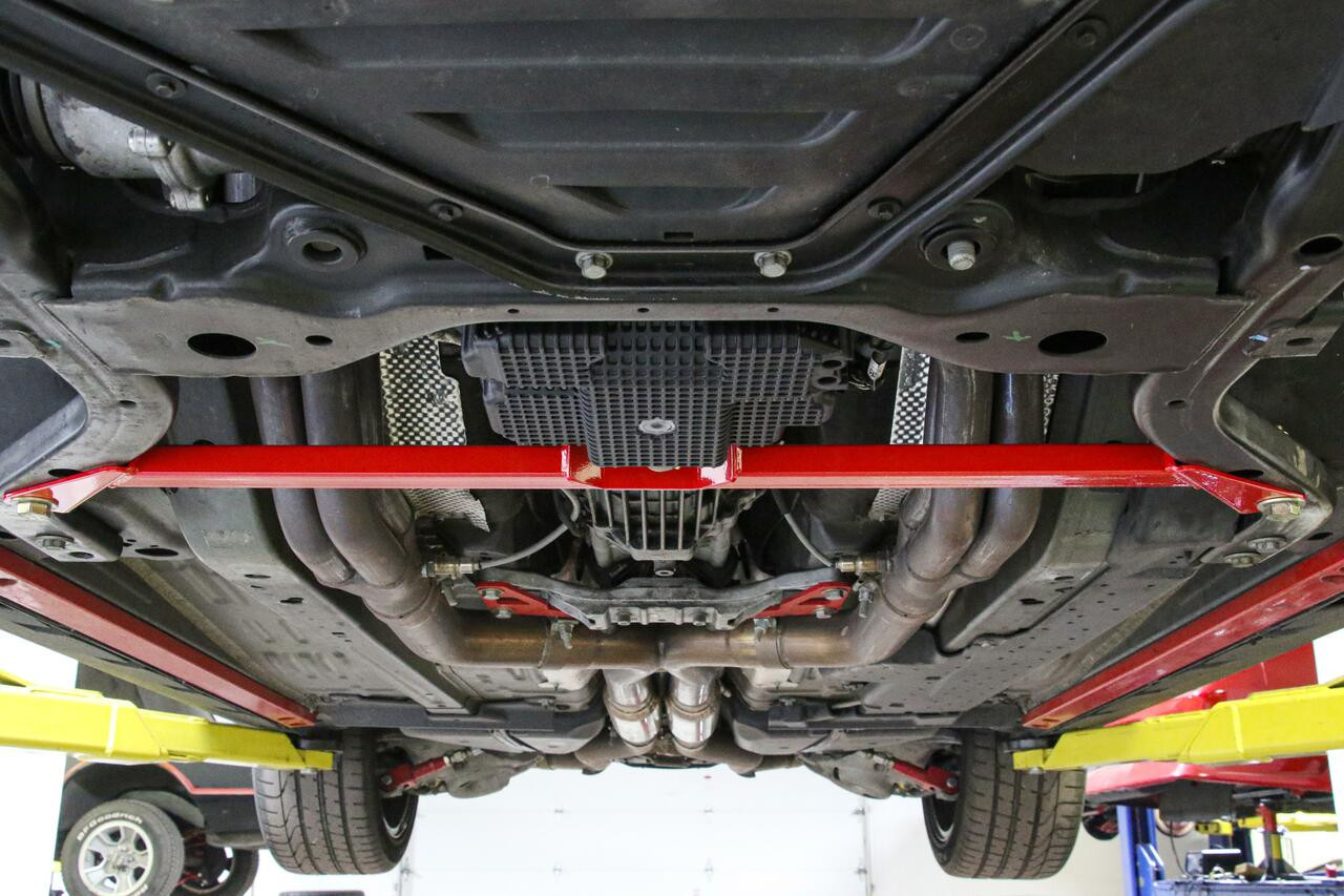 BMR Front Subframe Chasis Brace - 2 Point - S550 / S650 Mustang