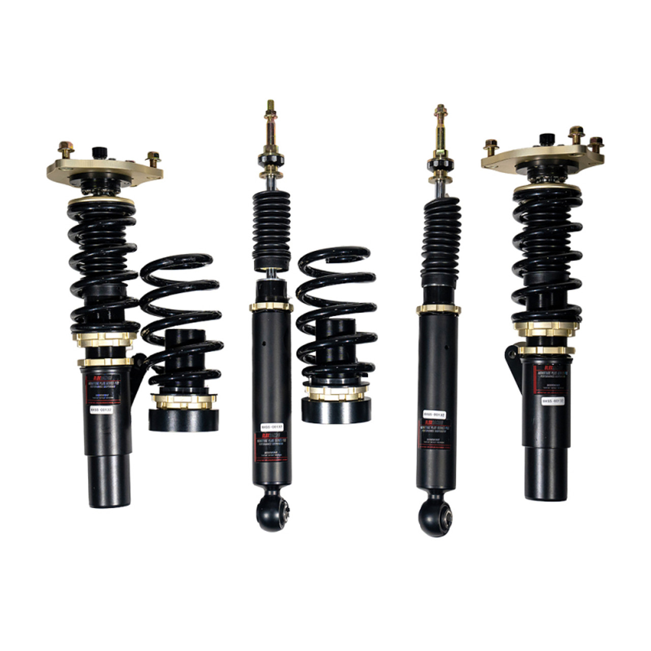 BLOX Racing 17+ Honda Civic SI Plus Series Fully Adjustable Coilovers 17+ Honda Civic Hatchback 52mm - BXSS-00132