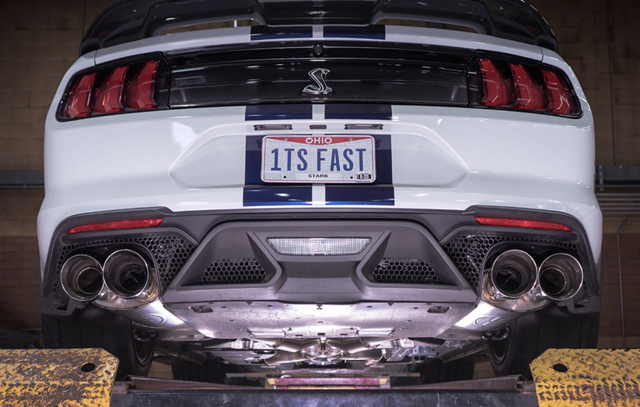 Stainless Works Legend Series Catback / X-Pipe / Polished Tips - 20-23 Mustang GT500