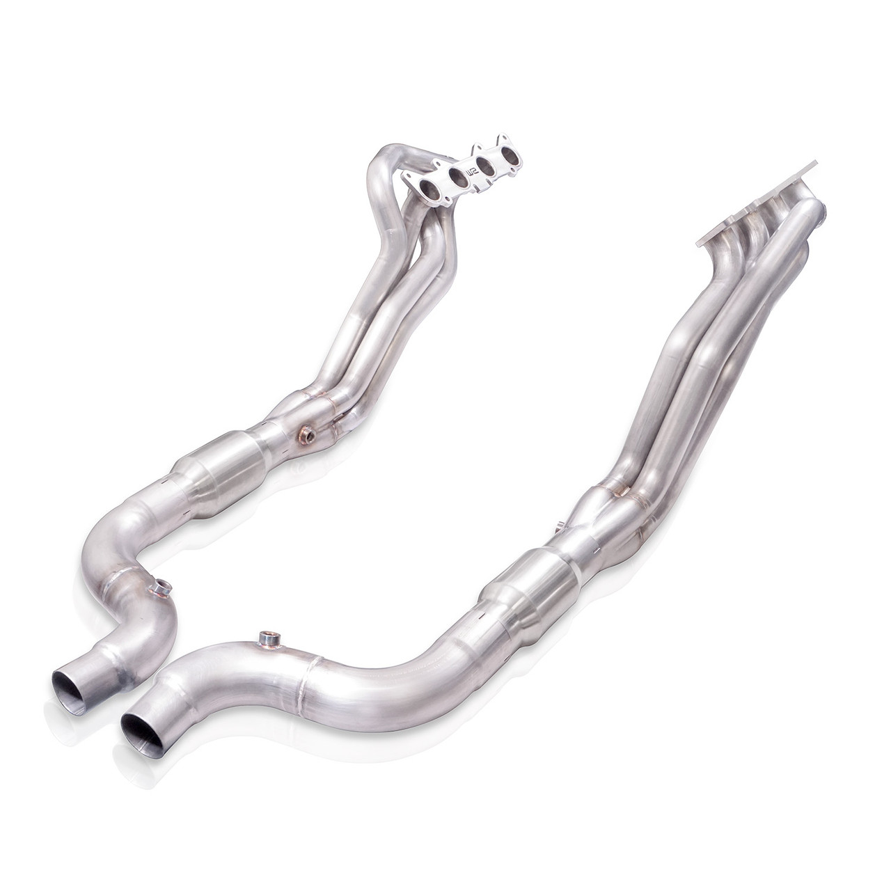 Stainless Works 2" Long Tube Headers w. High-Flow Cats - S550 Mustang GT500 (GT500HCAT)