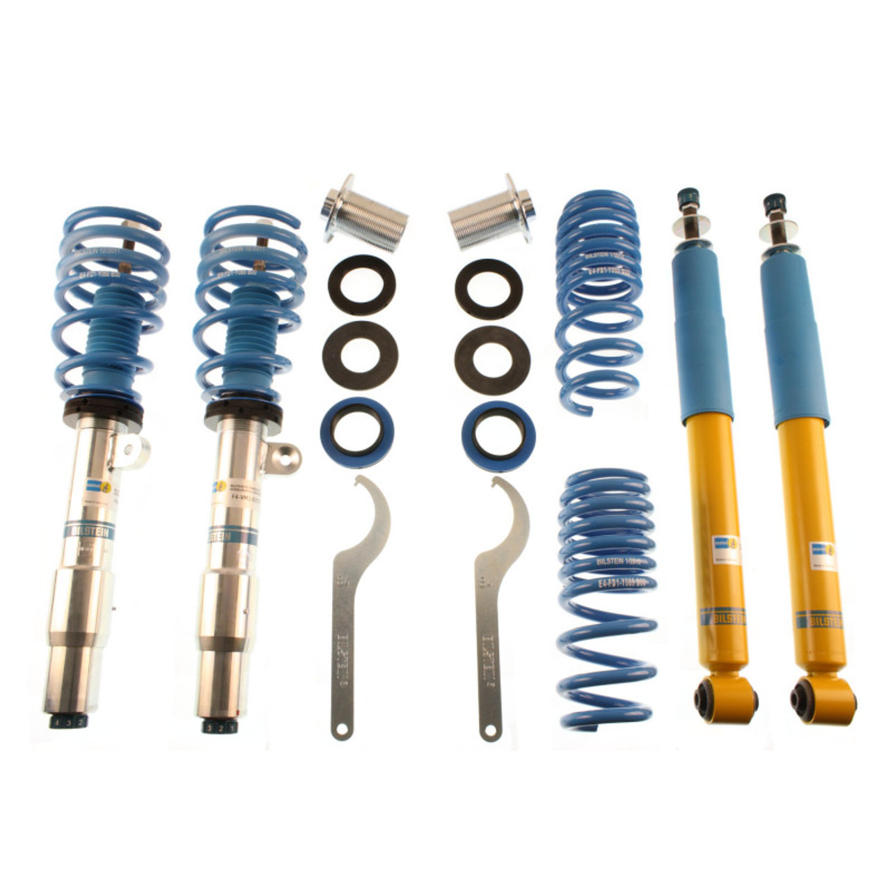 Bilstein B16 2011 BMW 1 Series M Base Front and Rear Performance Suspension System - 48-145701