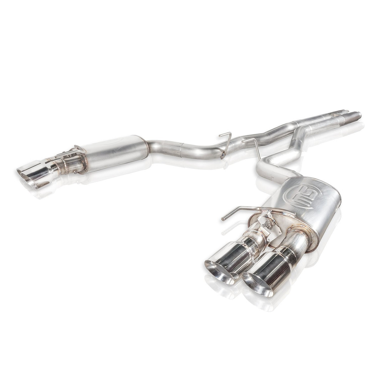 Stainless Works Redline Series Catback / Factory Connect / H-Pipe / WITH Active Exhaust - 18-23 Mustang GT