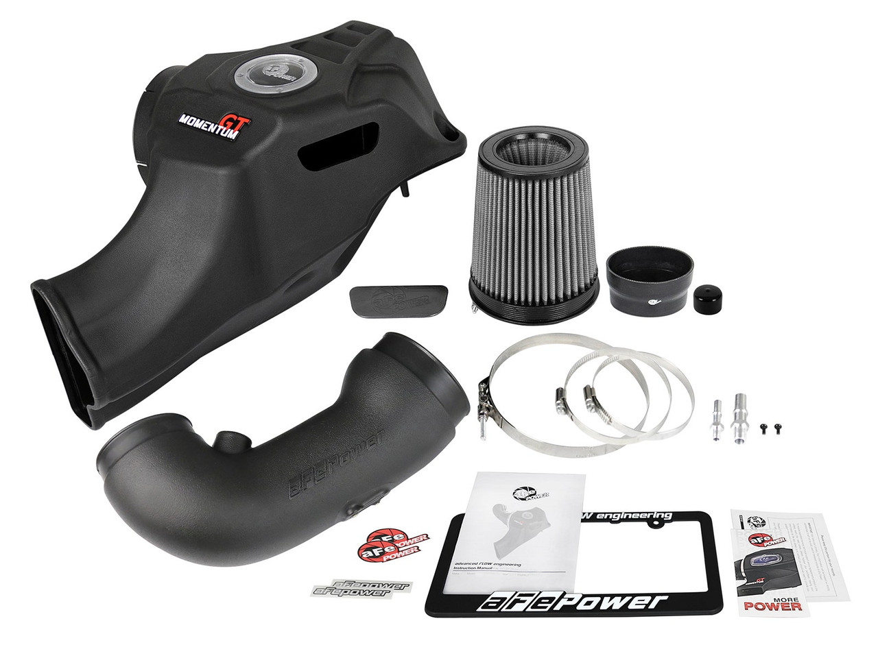  aFe Power Momentum GT Cold Air Intake System w/Pro DRY S Filter - 18-23 Mustang GT