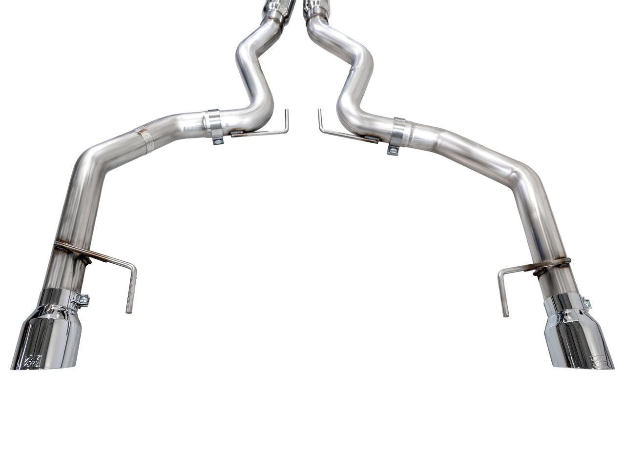 AWE Track Edition Catback Exhaust - Dual Chrome Tips - 2024+ S650 Mustang GT