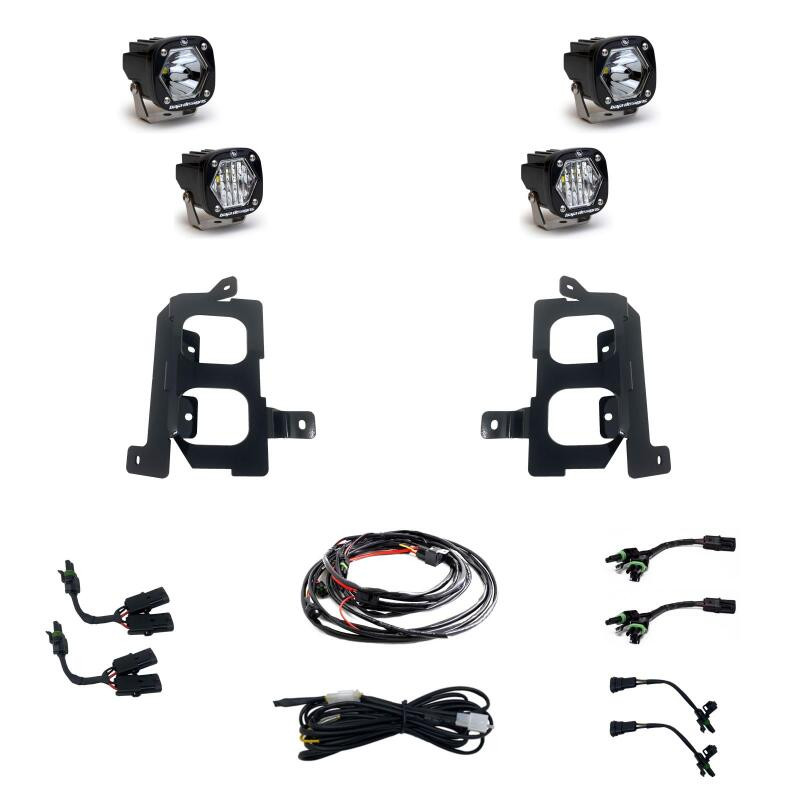 Baja Designs GMC 2020-22 Sierra 2500HD/3500HD S1 Dual Fog Pocket Light Kit - 447855 User 1