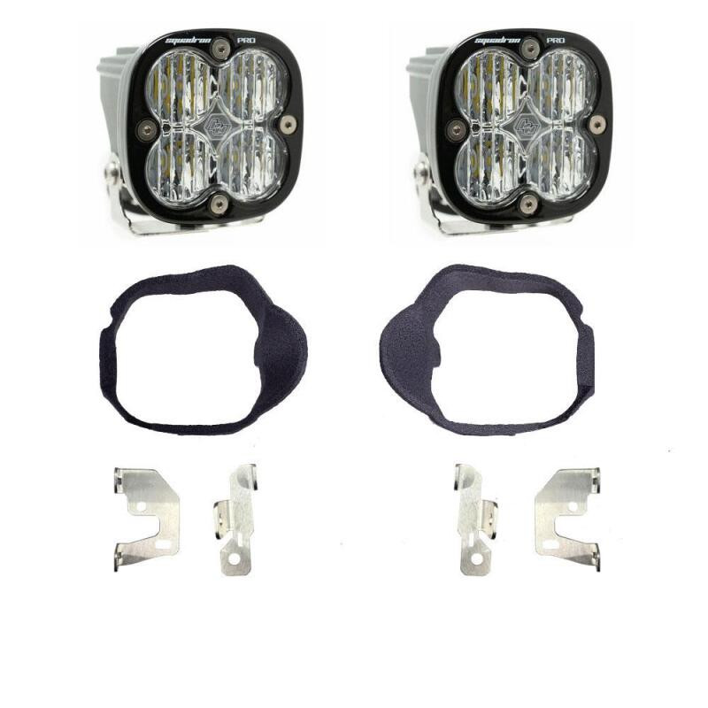 Baja Designs 14-18 Mercedes Sprinter Van Squadron Pro Fog Pocket Light Kit - Clear - 448131 Photo - Primary