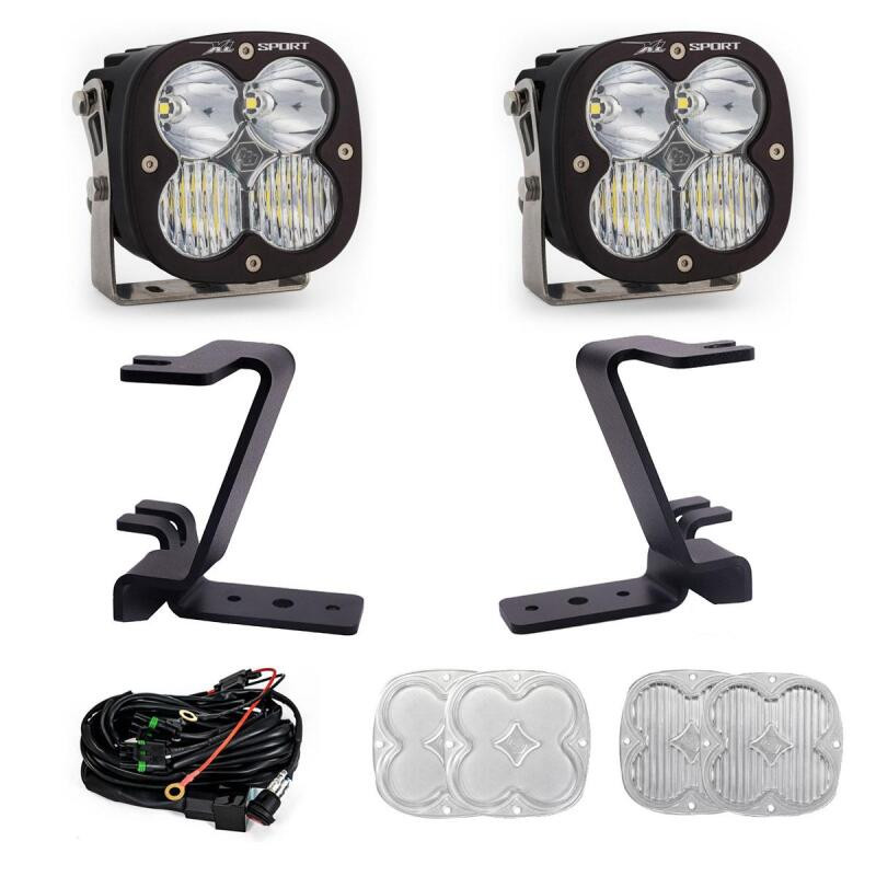 Baja Designs 2023+ Ford F-250/350 Super Duty XL Sport A-Pillar Light Kit - 448210 Photo - Primary
