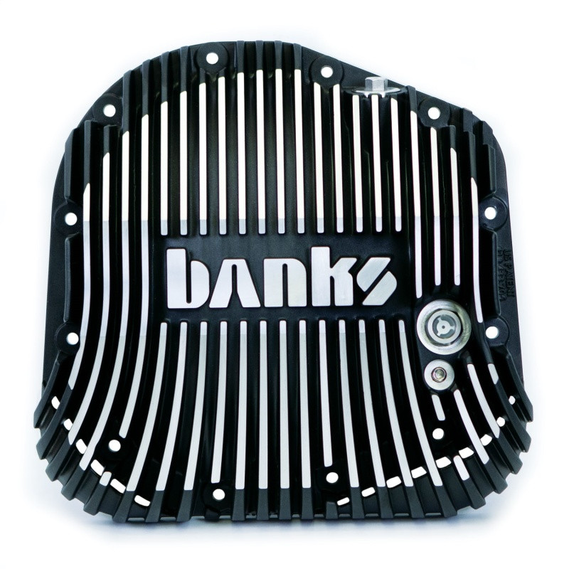 Banks Power 85-19 Ford F250/ F350 10.25in 12 Bolt Black Milled Differential Cover Kit - 19252