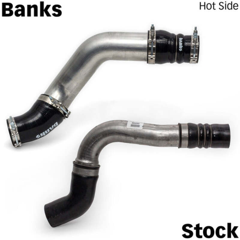 Banks Power 19-21 Ram 2500/3500 6.7L Cummins Boost Tube Upgrade Kit - Red Raw Finish - 26006
