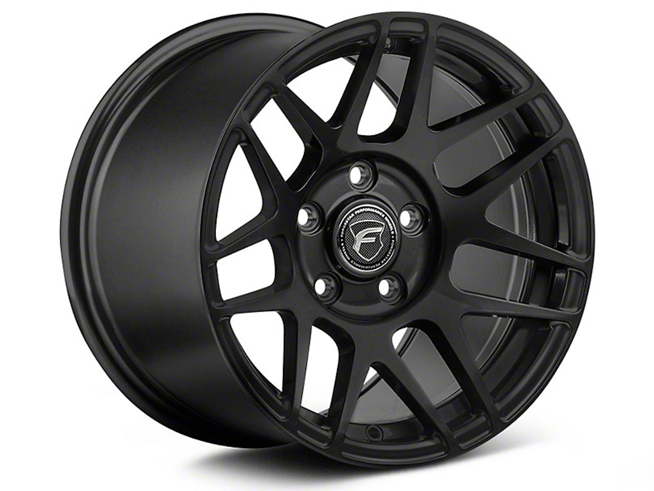 Forgestar F14 Drag 17x10 Rear Wheel - Satin Black - S550 / S650 Mustang